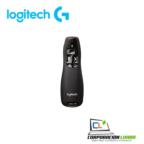 Imagen de PRESENTADOR PUNTERO LOGITECH R400 WIRELES 15M RED LASER (PN 910-001354)