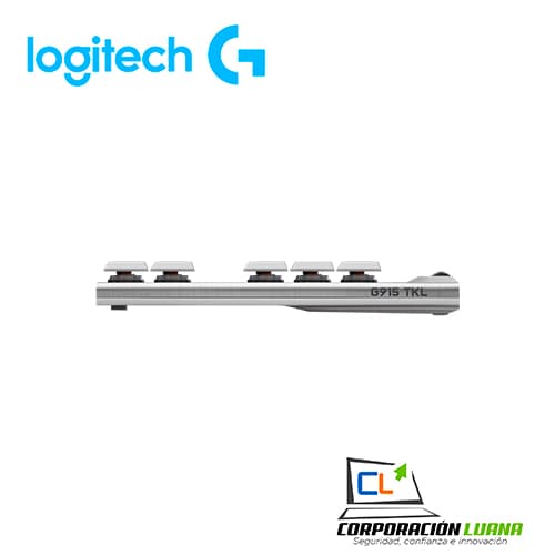 Imagen de TECLADO GAMER LOGITECH G915 TKL WHITE LIGHTSPEED WIRELESS MECHANICAL