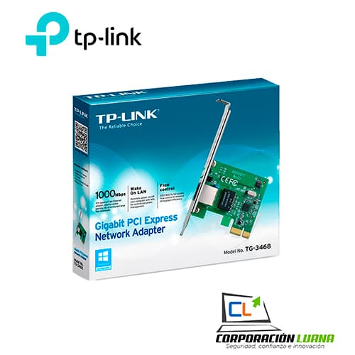 Foto del producto ADAPTADOR DE RED INTERNO TP-LINK RJ-45 LAN ( TG-3468 ) GBE