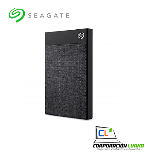 DISCO DURO EXTERNO SEAGATE BACKUP PLUS ULTRA TOUCH 1TB ( STH1000400 ) BLACK | USB-C | 2.5