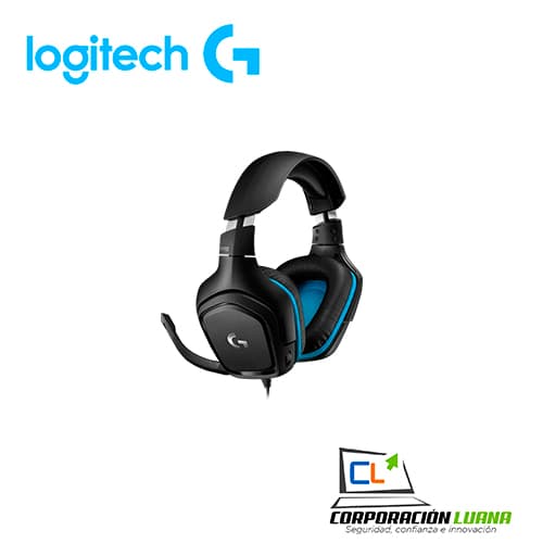 AUDIFONO C/MICROF. LOGITECH G432 7.1 USB BLACK (981-000769)