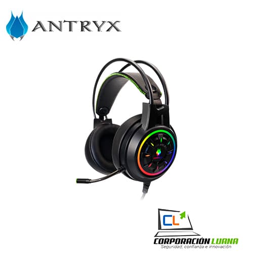 AUDIFONO C/MICROFONO ANTRYX CHROME STORM GH-520 2.1(ACS-GH520K)