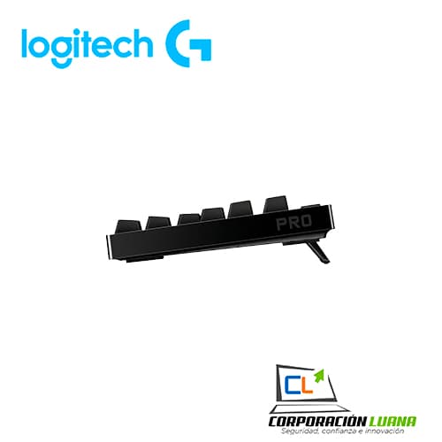 Imagen de TECLADO GAMER LOGITECH PRO RGB (920-009388) SWITCH GX BLUE CLICKY