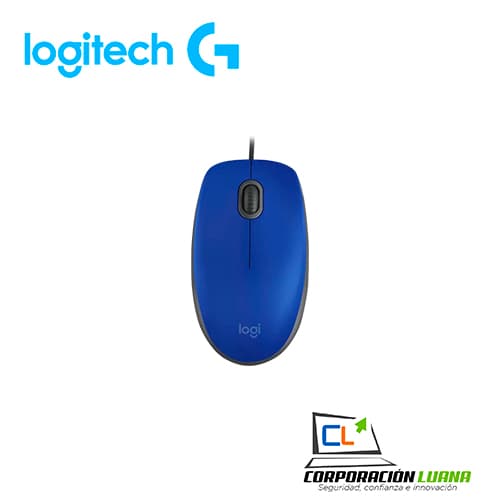 Imagen de MOUSE LOGITECH M110 OPTICO BLUE 910-005491