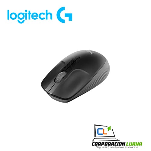 Imagen de MOUSE LOGITECH M190 WIRELESS FULL-SIZE CHARCOAL (P/N 910-005902)