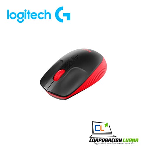 Imagen de MOUSE LOGITECH M190 - INALÁMBRICO - RECEPTOR USB - NEGRO/ROJOMODELO: 910-005904