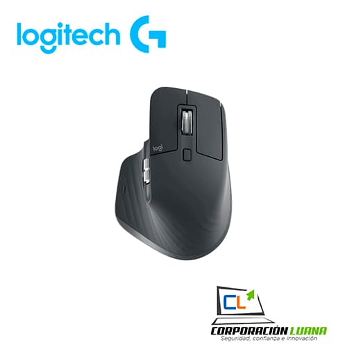 Imagen de MOUSE LOGITECH MX MASTER 3 WIRELESS BLACK/SILVER 910-005647