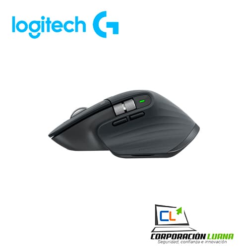 Imagen de MOUSE LOGITECH MX MASTER 3 WIRELESS BLACK/SILVER 910-005647