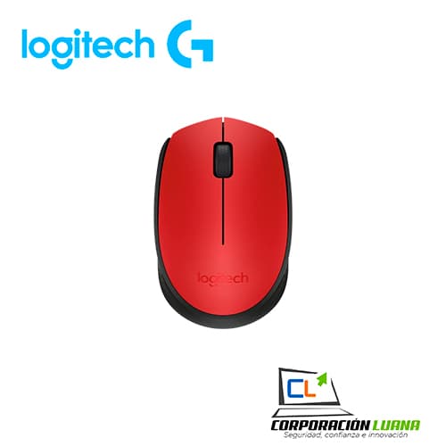 Foto del producto LOGITECH CORDLESS MOUSE M170 RED 910-004941