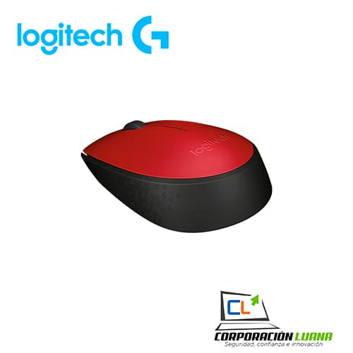 Imagen de LOGITECH CORDLESS MOUSE M170 RED 910-004941