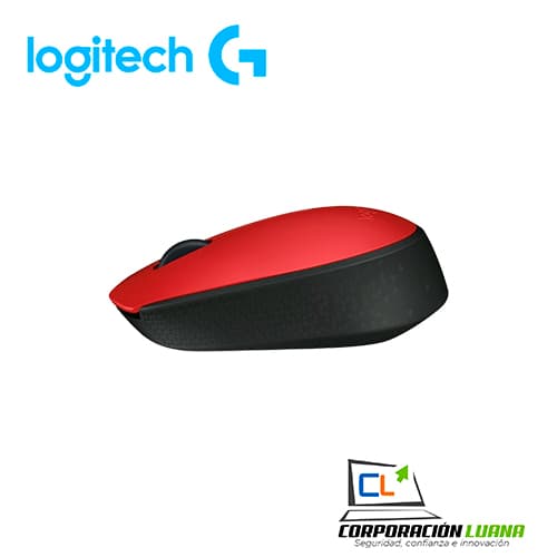 Imagen de LOGITECH CORDLESS MOUSE M170 RED 910-004941