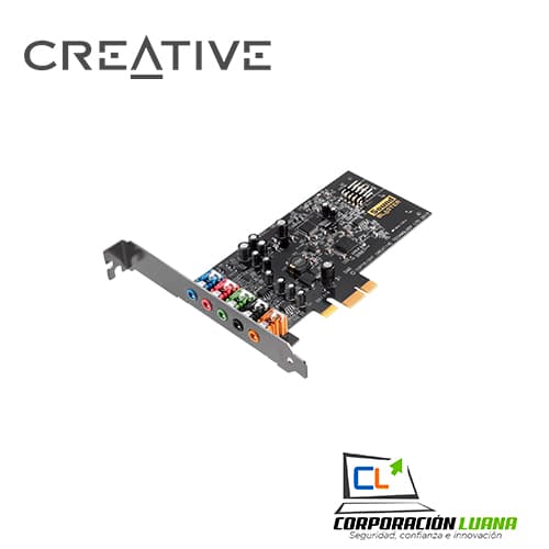 Foto del producto TARJETA DE SONIDO CREATIVE PCIE AUDIGY FX 5.1 SB1570 (PN70SB157000000)