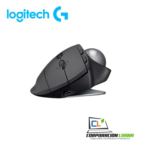 Imagen de MOUSE LOGITECH MX ERGO TRACHBALL OPT 8 BOTON WIRELESS BT 2.4GHZ (PN 910-005177)