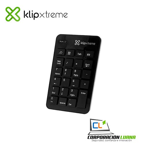 Imagen de TECLADO NUMERICO KEYPAD NUM KNP-110 INALAMBRICO