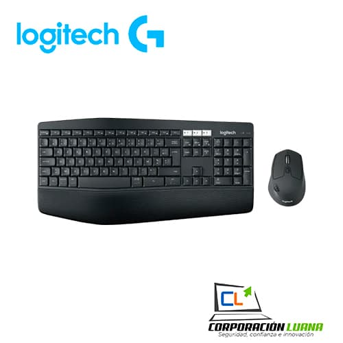 Imagen de TECLADO LOGITECH + MOUSE MK850 WIRELESS USB BLACK (PN 920-008659)