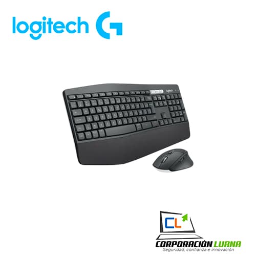 Imagen de TECLADO LOGITECH + MOUSE MK850 WIRELESS USB BLACK (PN 920-008659)