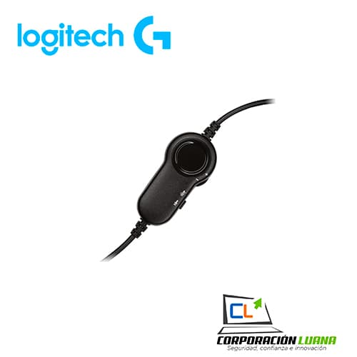 Imagen de AUDIFONO C/MICROF. LOGITECH H151 STEREO BLACK (981-000587)