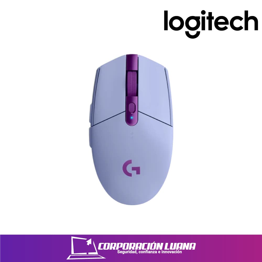 Foto del producto MOUSE LOGITECH G305 LIGTHSPEED WIRELESS LILA (910-006020)