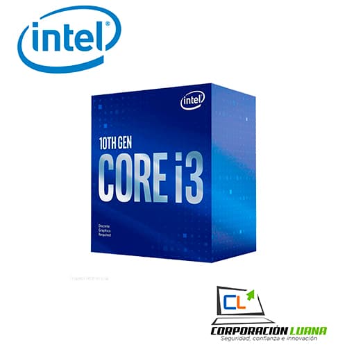 Imagen de PROCESADOR INTEL® CORE™ I3-10100F 3.6GHZ LGA 1200 BOX