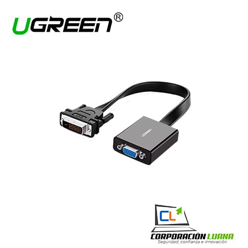 CONVERTIDOR DVI-D24+1 TO VGA UGREEN 1080P 40259