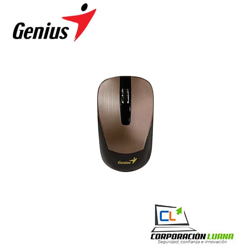 Imagen de MOUSE INALAMBRICO GENIUS ECO-8015 ( 31030011414 ) CHOCOLATE | BLUEYE - RECARGABLE