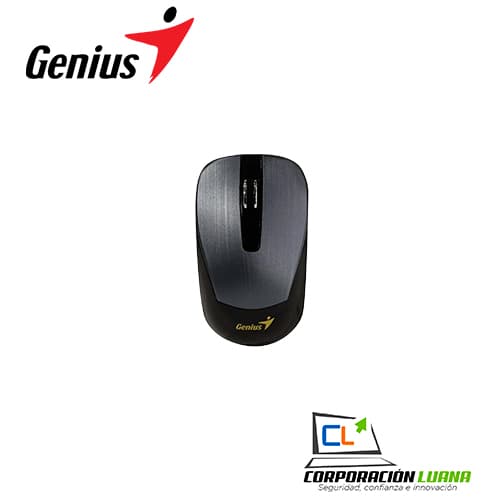 Imagen de MOUSE INALAMBRICO GENIUS ECO-8015 ( 31030011412 ) IRON GRAY | BLUEEYE - RECARGABLE