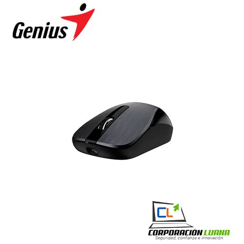 Imagen de MOUSE INALAMBRICO GENIUS ECO-8015 ( 31030011412 ) IRON GRAY | BLUEEYE - RECARGABLE