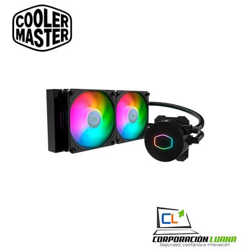 Imagen de REFRIGERACION LIQUIDA COOLER MASTER MASTERLIQUID ML240L V2 ARGB (MLW-D24M-A18PA-R2)
