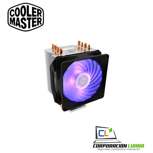 Imagen de COOLER PROCESADOR COOLER MASTER HYPER H410R ( RR-H410-20PC-R1 ) RGB