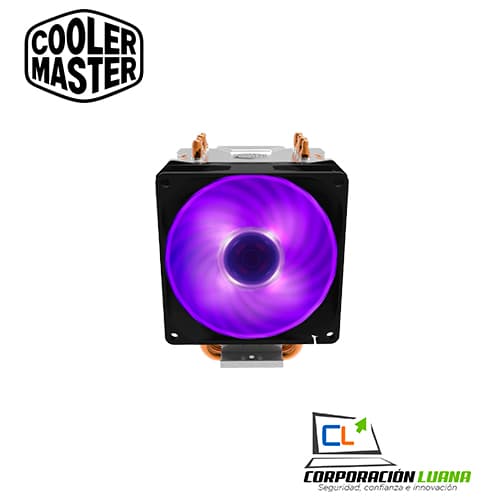 Imagen de COOLER PROCESADOR COOLER MASTER HYPER H410R ( RR-H410-20PC-R1 ) RGB