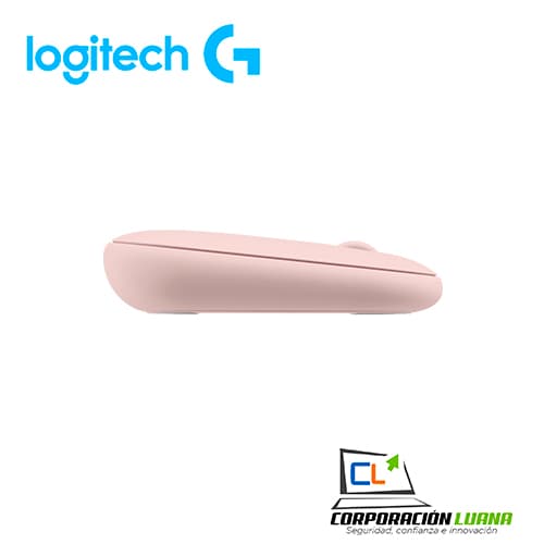 Imagen de MOUSE LOGITECH PEBBLE M350 SILENT WIRELESS BLUETOOTH ROSE 910-005769