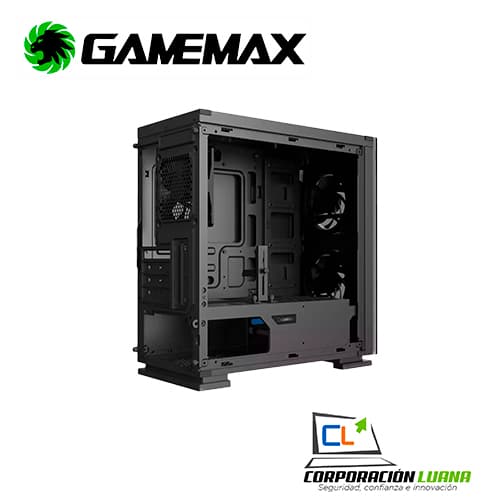 Imagen de CASE GAMER GAMEMAX H605-TA 3XFAN 12CM RGB V.TEMP.