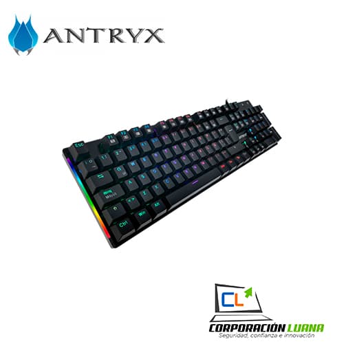 Imagen de TECLADO MECANICO ANTRYX CHROME STORM MK850, BROWNSWITCH (AMK-CS850KBR-SP)8