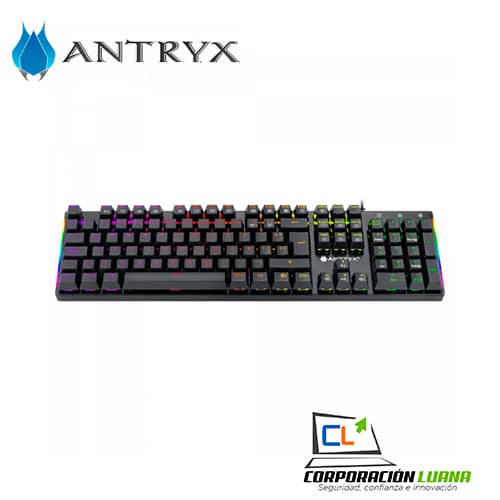 Imagen de TECLADO MECANICO ANTRYX CHROME STORM MK850, BROWNSWITCH (AMK-CS850KBR-SP)8