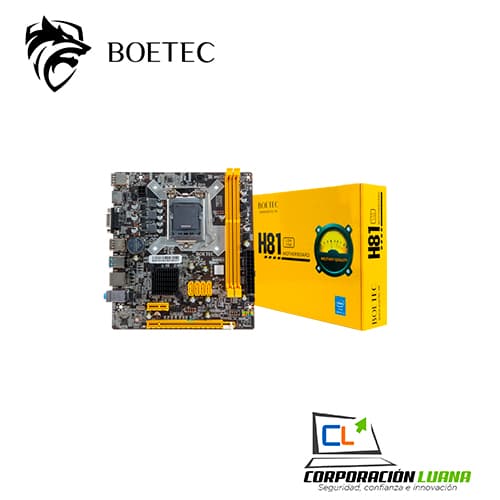 PLACA MADRE MOD. H81A BOX BOETEC