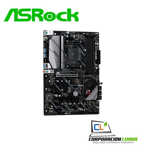 Imagen de MOTHERBOARD ASROCK X570 PHANTOM GAMING 4 ( 90-MXBAU0-A0UAYZ ) AM4 | DDR4 | LED RGB