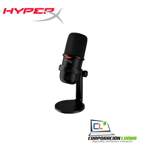 Foto del producto MICROFONO HYPERX SOLOCAST USB STREAMING HMIS1X-XX-BK/G MM000KVR10