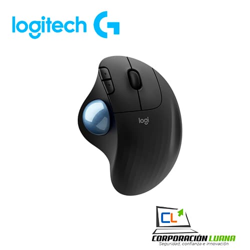 Imagen de MOUSE LOGITECH ERGO M575 WIRELESS / BTTRACKBALL BLACK (910-005869)