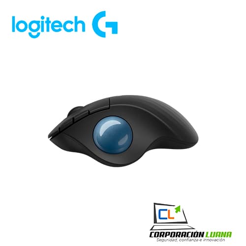 Imagen de MOUSE LOGITECH ERGO M575 WIRELESS / BTTRACKBALL BLACK (910-005869)