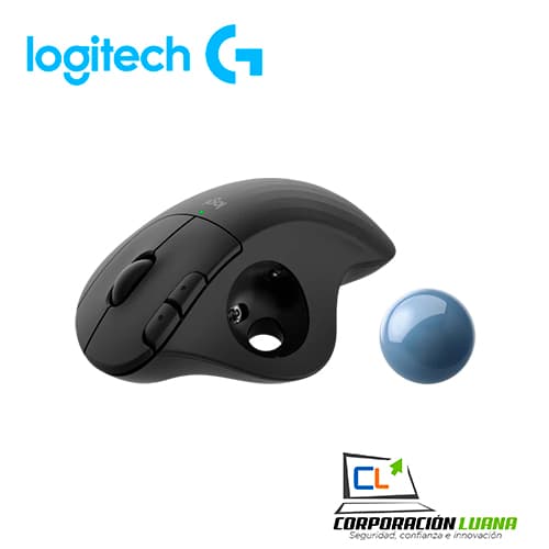 Imagen de MOUSE LOGITECH ERGO M575 WIRELESS / BTTRACKBALL BLACK (910-005869)