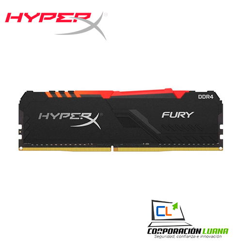 MEMORIA RAM KINGSTON FURY 8GB 3000 MHZ ( KF8G3000M/8 ) DDR4 | LED RGB