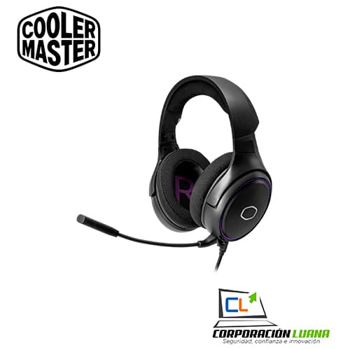 Imagen de AUDIFONOS C/MICROFONO COOLER MASTER MH630 BLACK MH-630 -