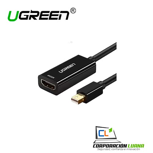 Foto del producto ADAPTADOR MINI DISPLAY A HDMI 4K UGREEN COD 40360-409