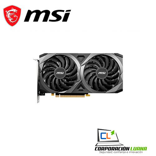 TARJETA DE VIDEO MSI RTX 3060 VENTUS 2X OC RTX3060 NVIDIA 12GB GDRR6