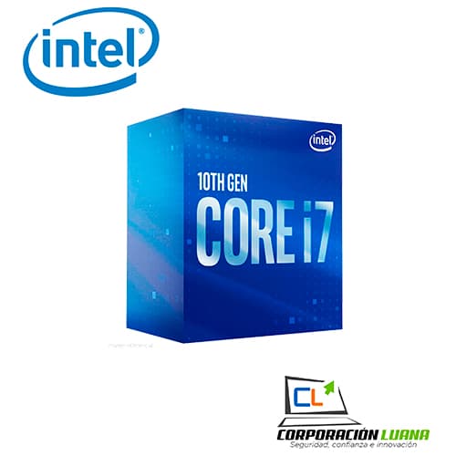 Imagen de PROCESADOR INTEL CORE I7-10700KF, 3.80 GHZ, 16 MB CACHÉ L3, LGA1200, 95W, 14 NM.