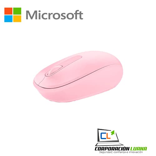 Foto del producto MOUSE ÓPTICO INALÁMBRICO MICROSOFT MOBILE 1850, RECEPTOR USB, 2.4GHZ, ROSADO U7Z-00021