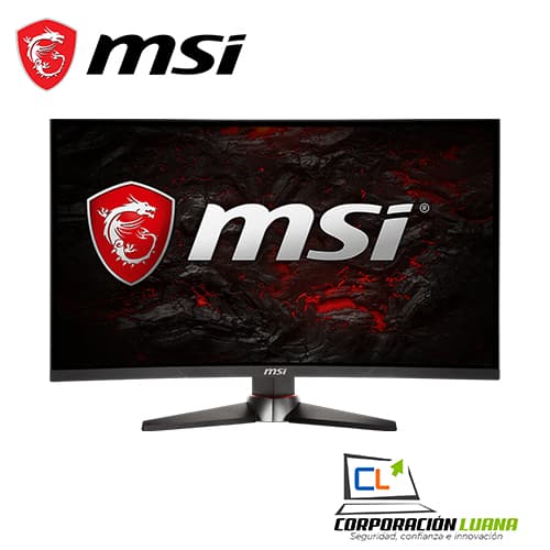MONITOR GAMER MSI 24" OPTIX ( MAG240CR ) CURVO | FHD - 1MS | HDMI - DP