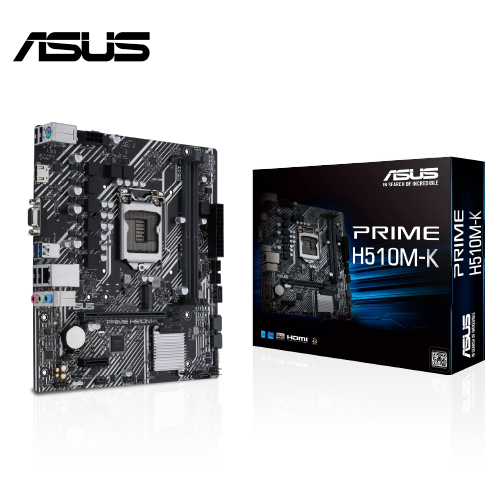 MOTHERBOARD ASUS PRIME H510M-K INTEL H510 LGA 1200 MICRO ATX