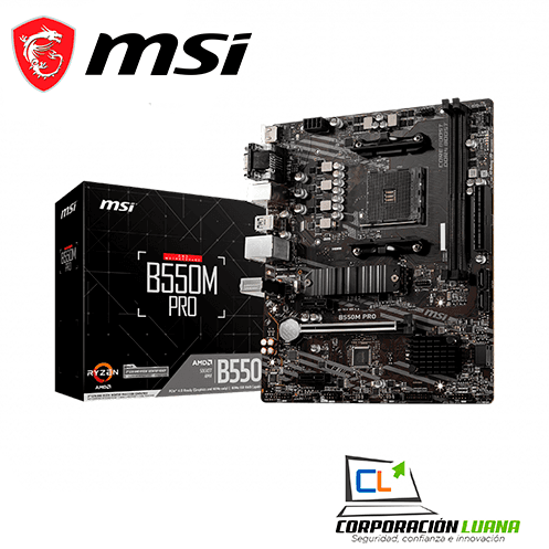MOTHERBOARD MSI B550M PRO 2 ( M-B550M-PRO-2 ) AM4 | DDR4