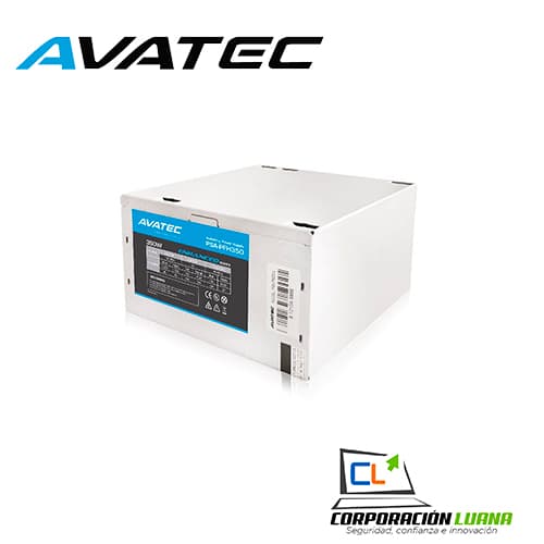 Imagen de FUENTE DE PODER SLIM AVATEC ( AV-PSA-SFX350WBOX ) 350W